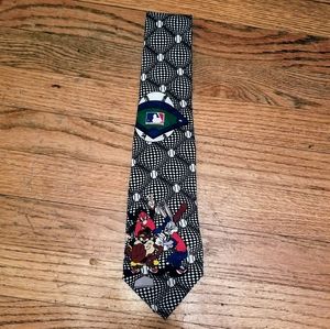 Vintage Looney Tunes MLB Tie Bugs Bunny